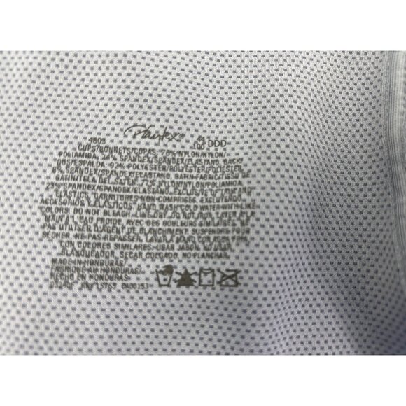 Playtex Full Figure 18 Hour Sleek & Smooth Wireless Bra 4803 Gray 44DDD NWOT - Picture 6 of 6